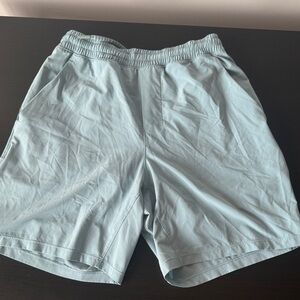 lululemon athletica Men's Sky Blue Athletic Shorts